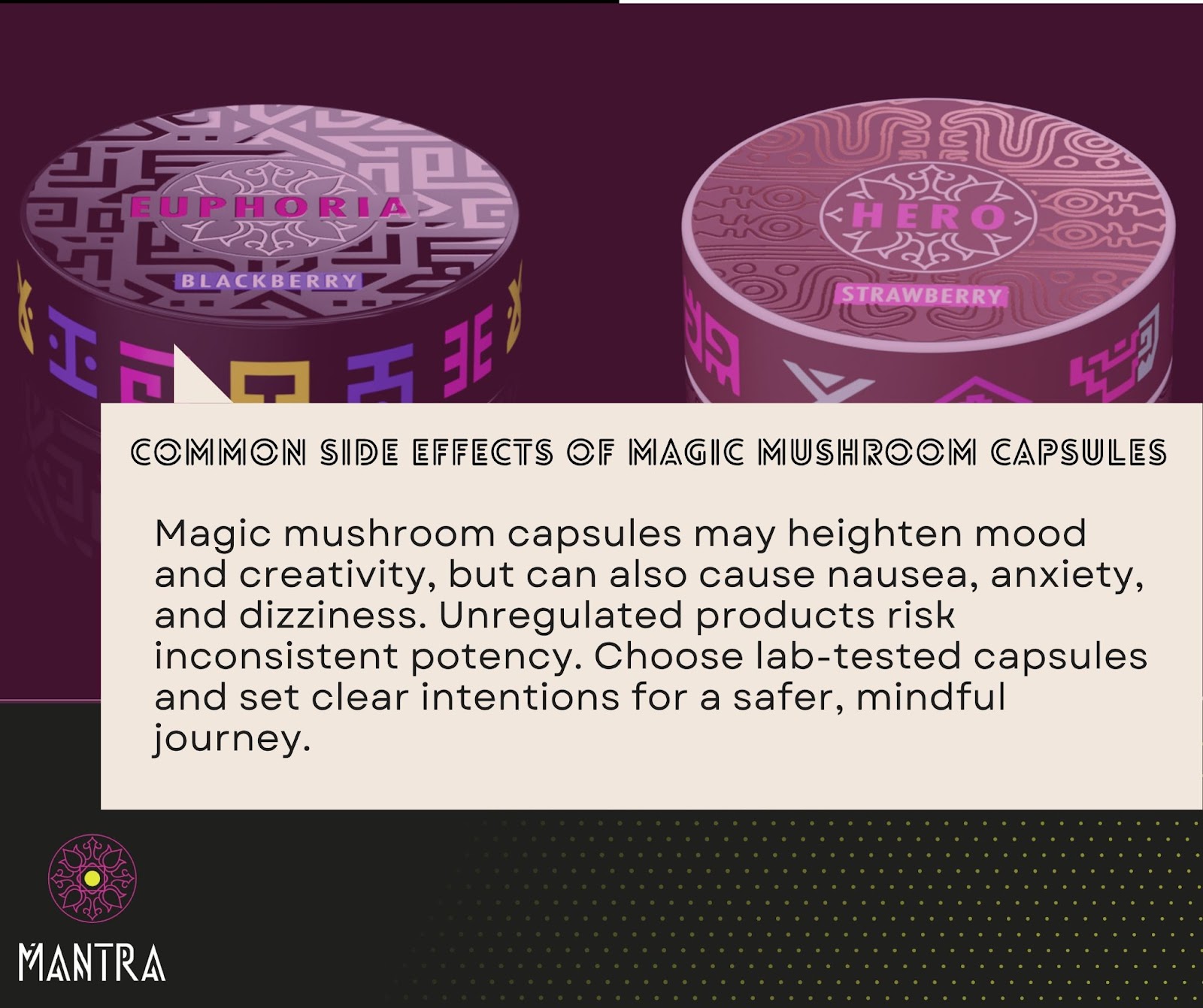 Magic Mushroom Capsules: Side Effects & Safety Tips