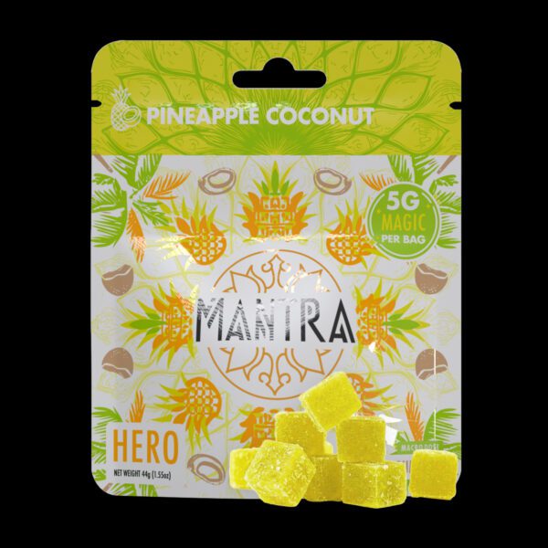 Hero Gummies - Pineapple Coconut
