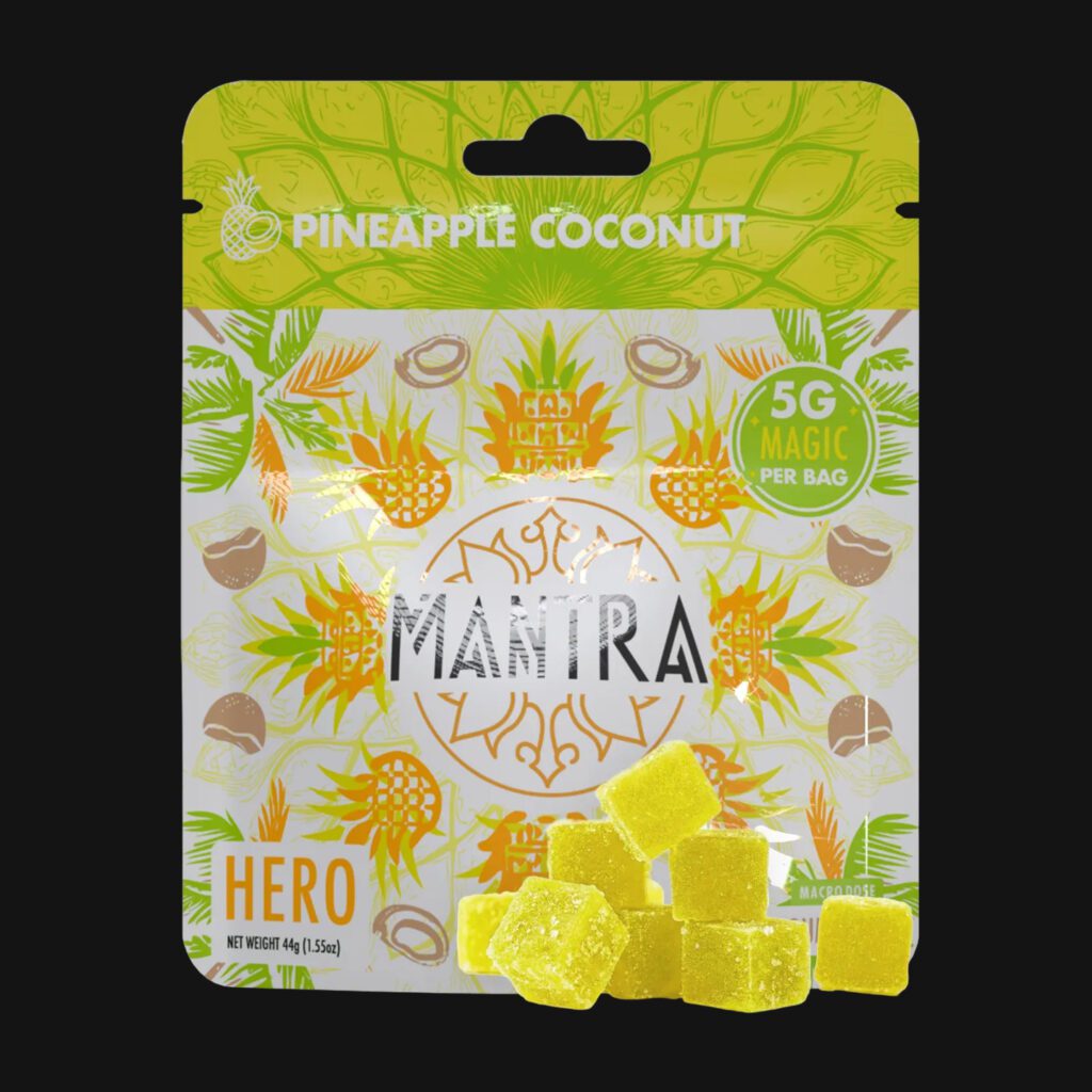Hero Gummies - Pineapple Coconut