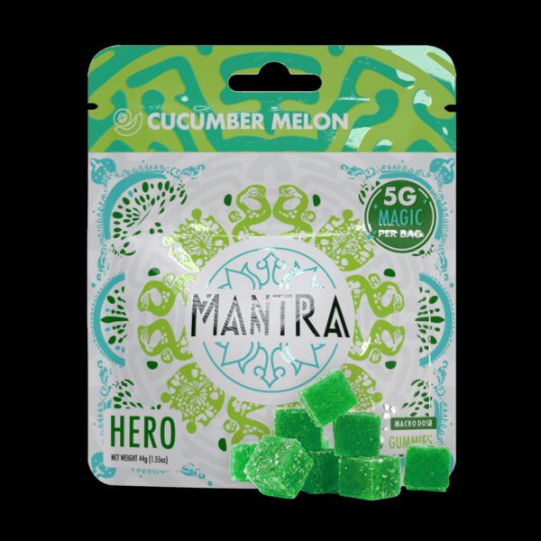 Mantra Hero Gummies - Cucumber Melon
